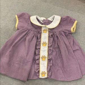 LSU Tiger Baby Girl Dress